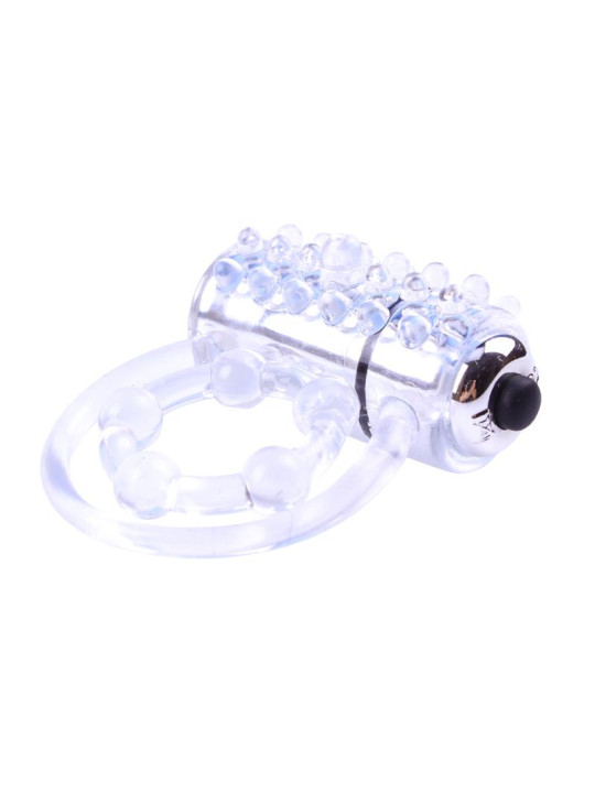 Anillo Vibrador para el Pene Clear Transparente