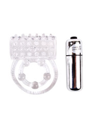 Anillo Vibrador para el Pene Clear Transparente