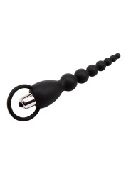 Cadena Anal Elite Power 19.5 cm Silicona Negro