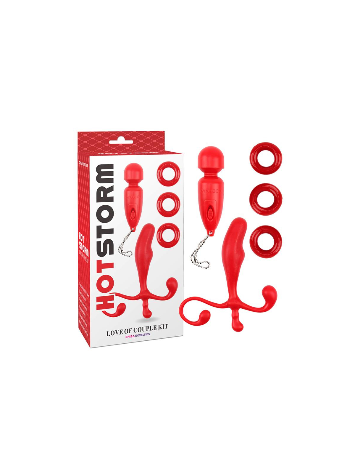 Kit Anal Wave Probe Rojo