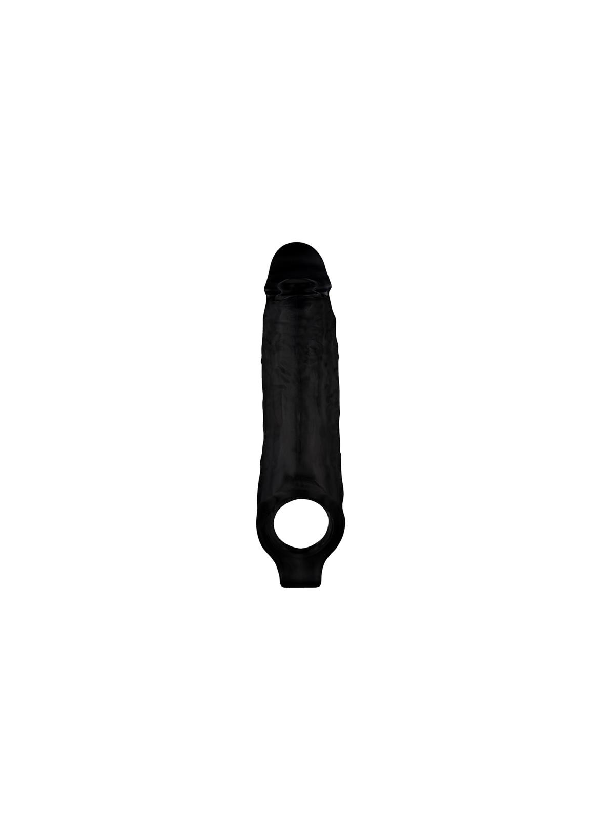 Funda para el Pene con Sujeción para los Testículos Mighty Negro