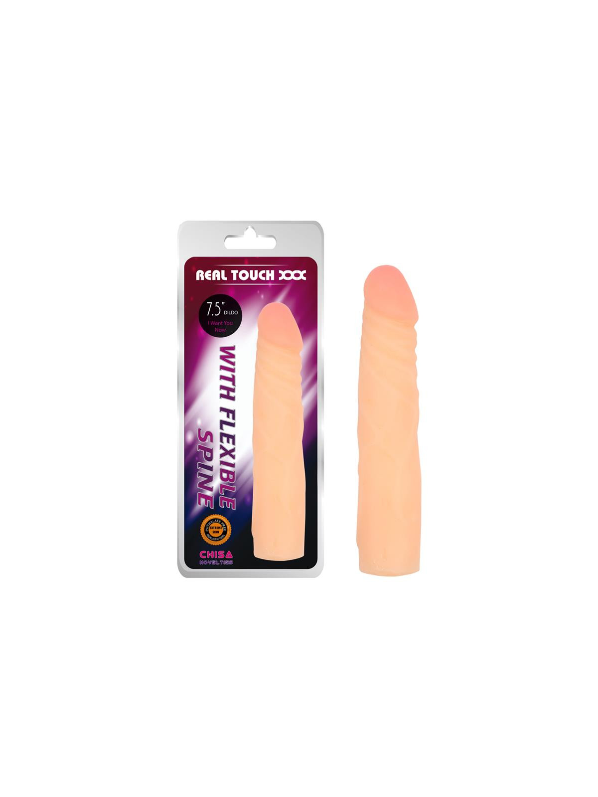 Dildo T-Skin 7.5 Natural