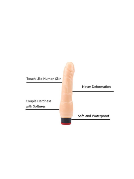 Vibrador T-Skin 8.1 Natural