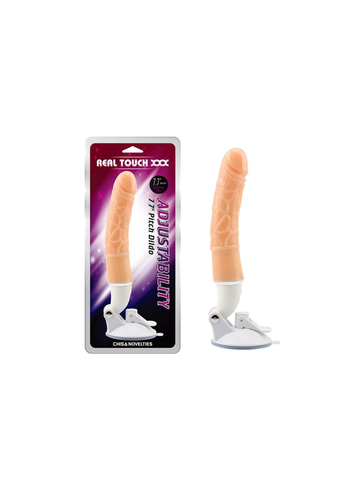 Dildo con Soporte T-Skin 7.7 Natural