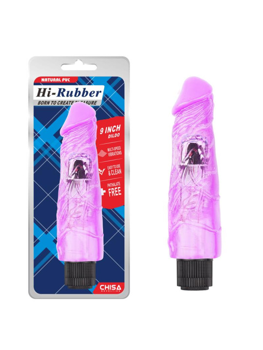 Vibrador Hi-Rubber 9 Purpura