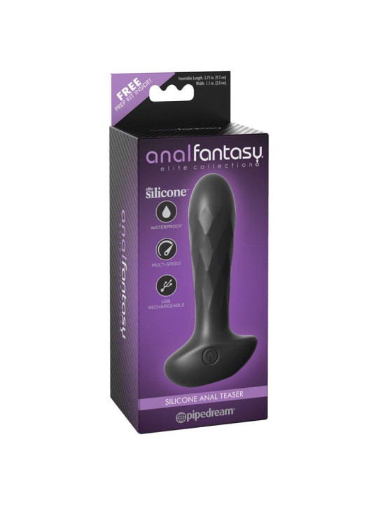 Estimulador Anal Silicona 11.9 cm