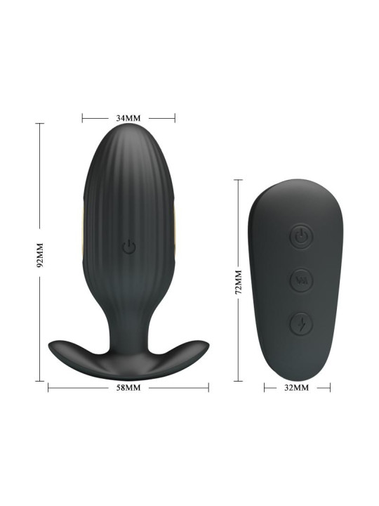 Royal Pleasure Plug Anal con Electro Estimulación USB