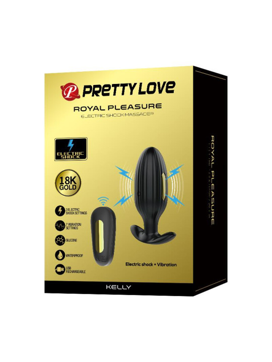 Royal Pleasure Plug Anal con Electro Estimulación USB