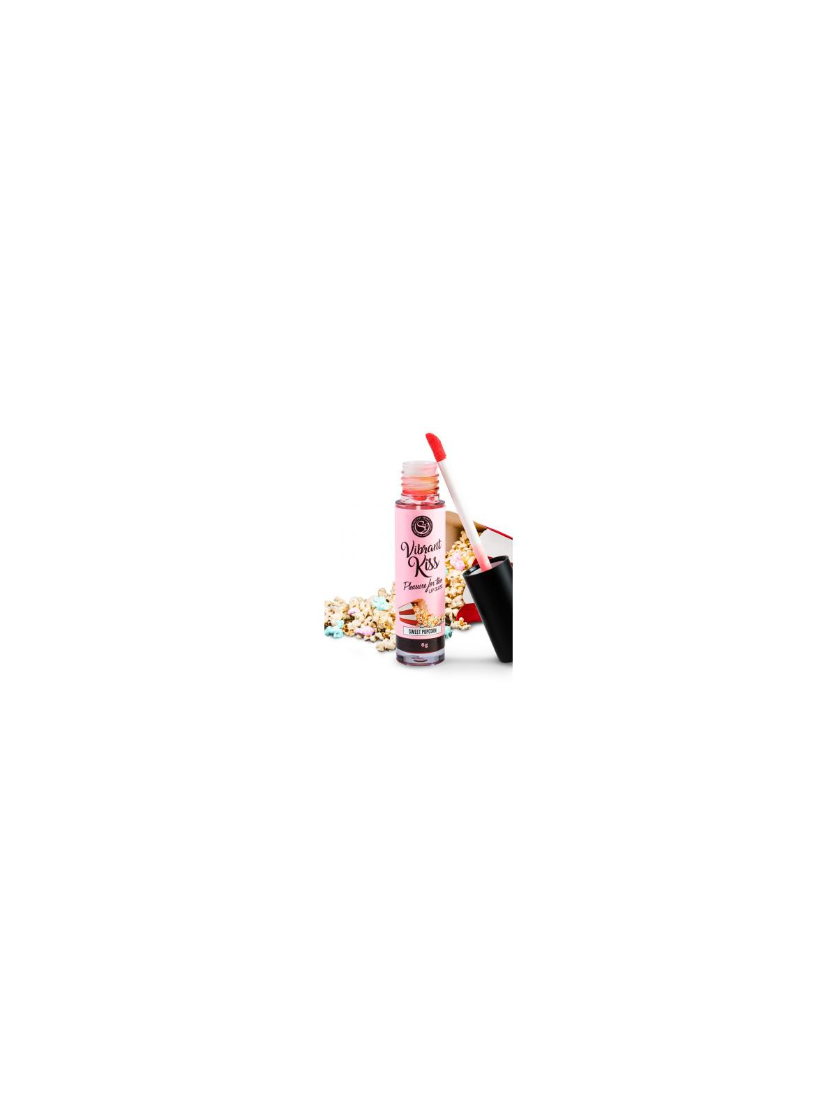 Lip Gloss Vibrant Kiss Sabor Palomitas Dulces