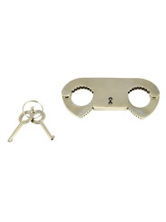 Esposas para Dedos Acero Niquelado Ajustables