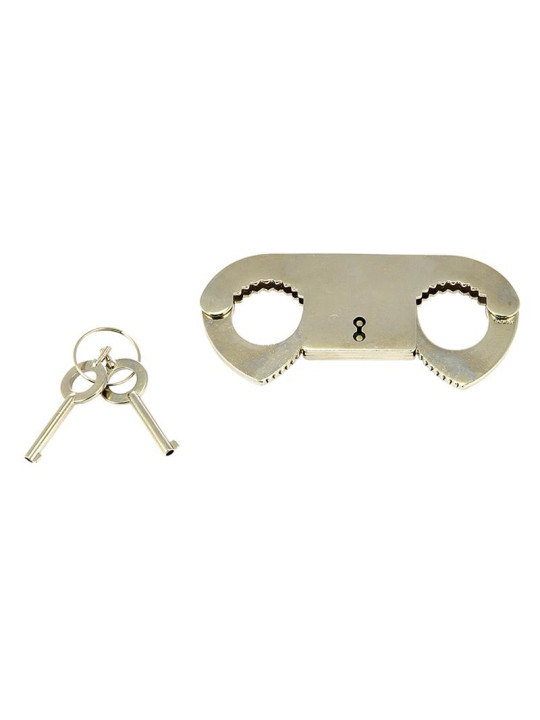 Esposas para Dedos Acero Niquelado Ajustables