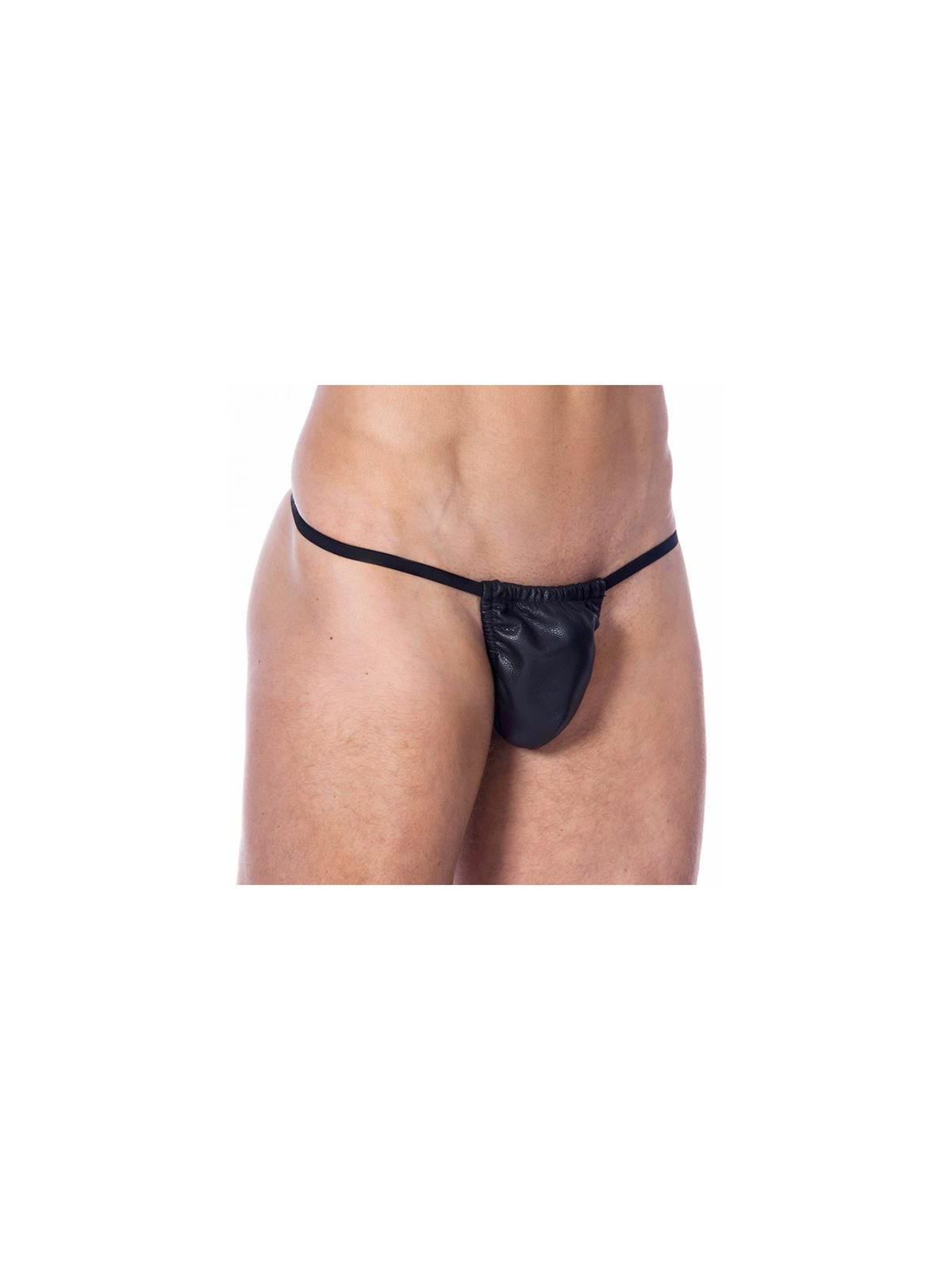 Tanga de Cuero Elástico Talla Única