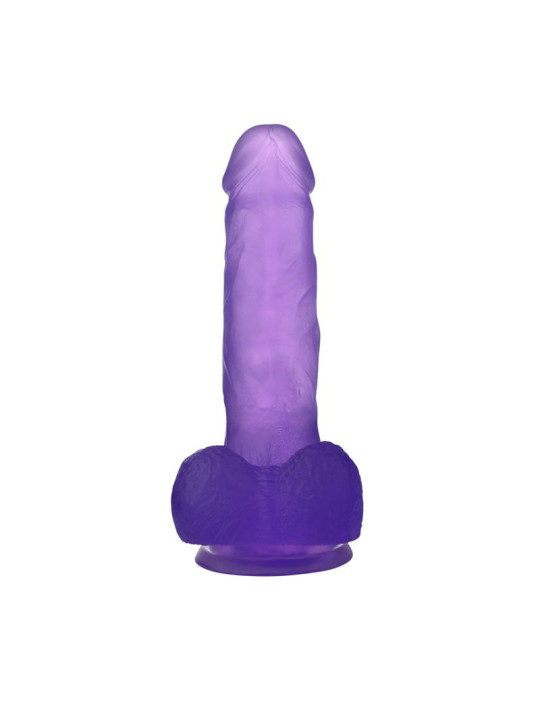 Dildo Jelly Studs 7 Púrpura