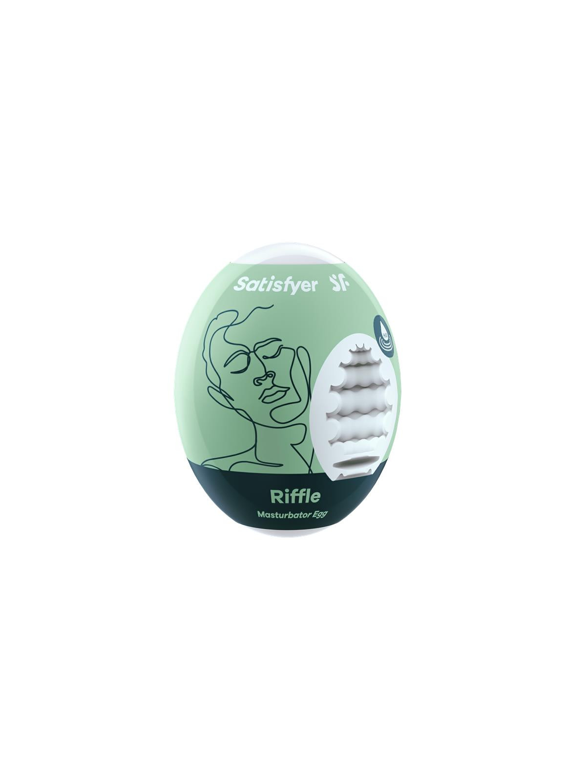 Huevo Masturbador Unidad Riffle Hydro-Active