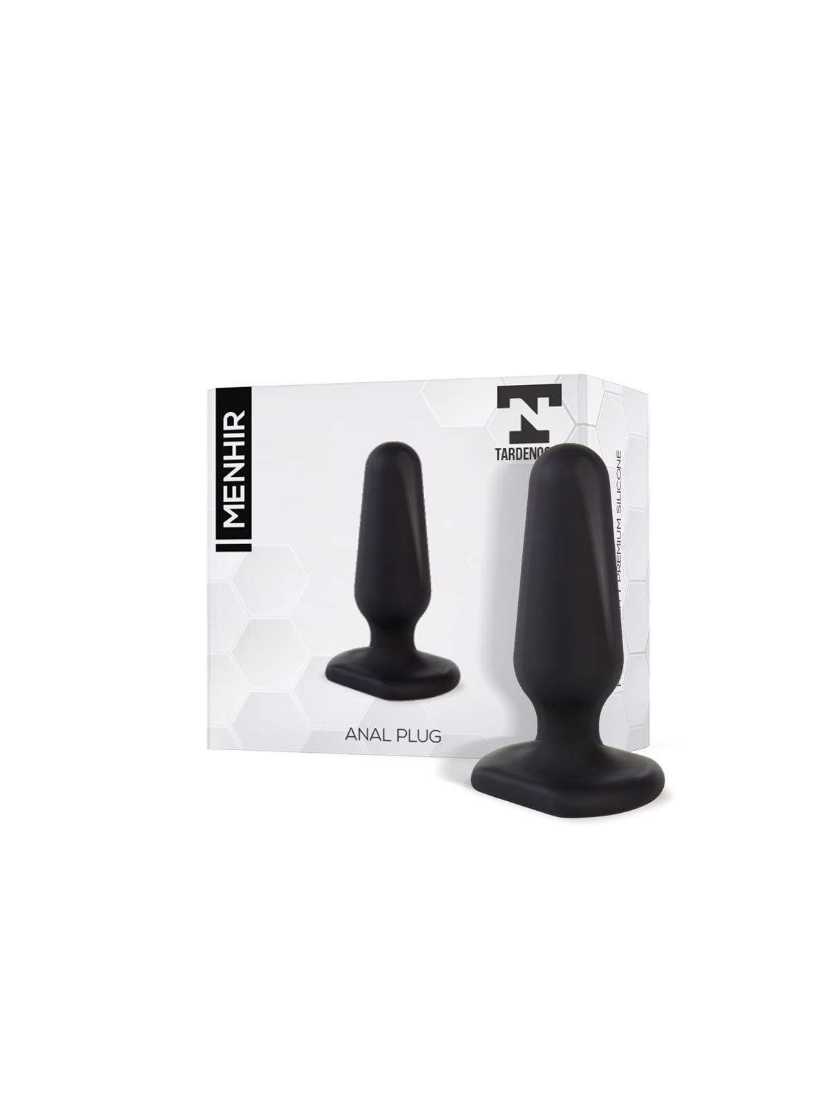 Menhir Plug Anal Silicona Negro