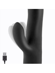 Angus Vibrador con Función de Movimiento Thrusting 2 Motores Silicona USB