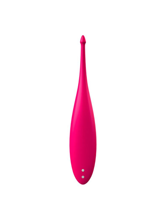 Twirling Fun Varita Vibradora Silicona USB Rosa