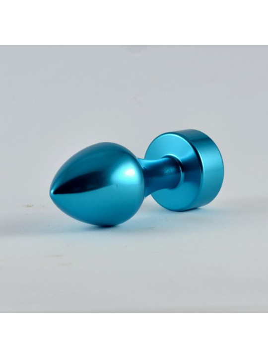 Plug Anal Azul Rosebud con Joya