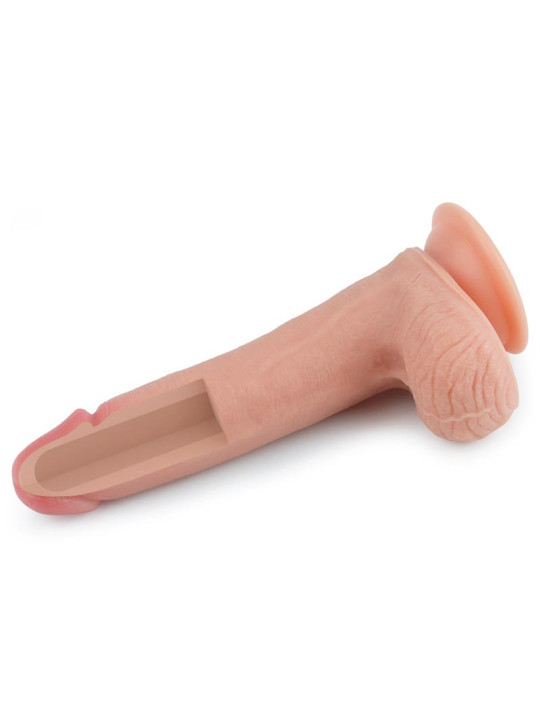 Dildo Nature 8 Silicona Líquida Natural