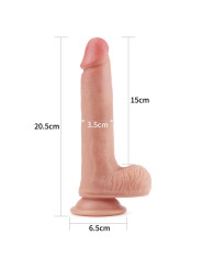 Dildo Nature 8 Silicona Líquida Natural
