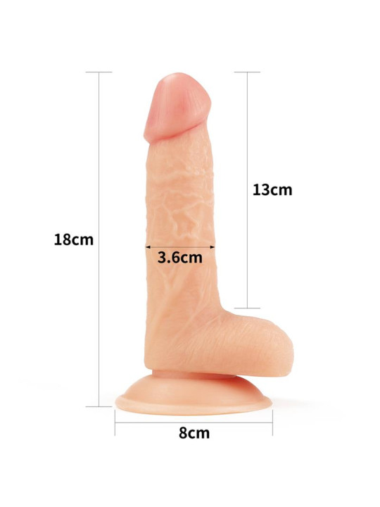 Dildo The Ultra Soft Dude 8 Natural