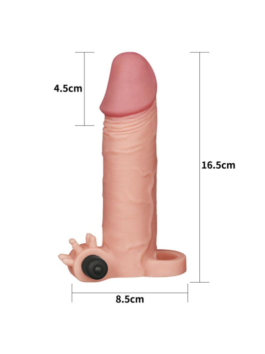 Funda para el Pene con Vibración Add 2 Plesure X Tender Natural