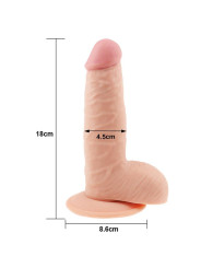 Dildo The Ultra Soft Dude 7.5 Natural