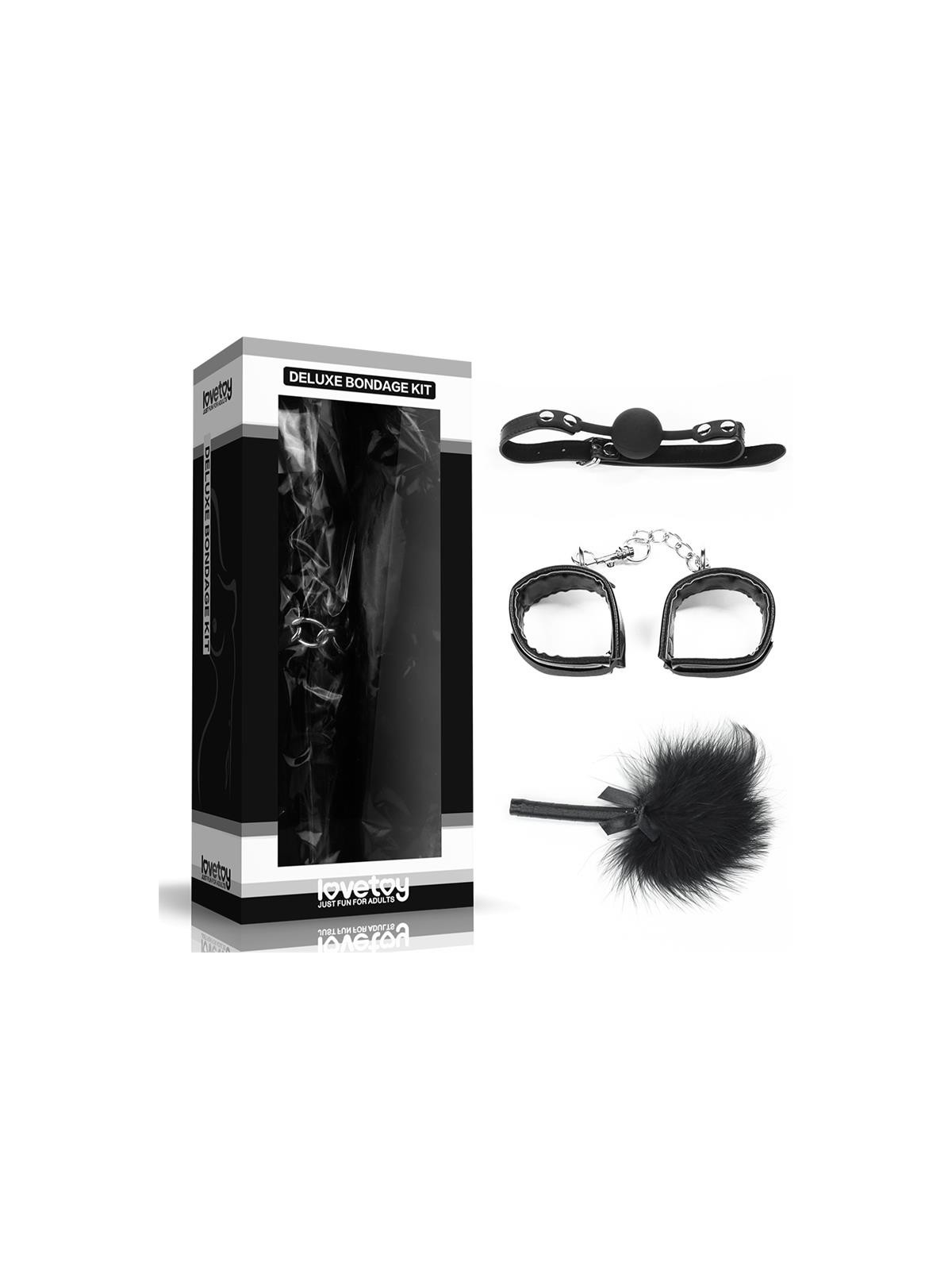 Kit Bondage Deluxe Negro