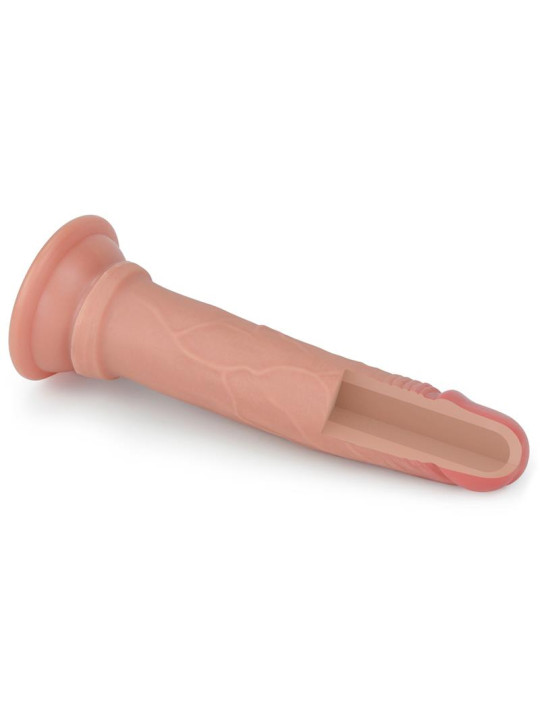 Dildo Nature 7 Silicona Líquida Natural