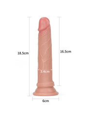 Dildo Nature 7 Silicona Líquida Natural