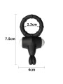 Anillo Vibrador Power Clit Negro