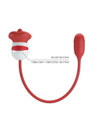 Aliyah Estimulador Doble Boca y Huevo Silicona