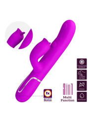 Gigi Vibrador con Licking y Thumping Fucsia