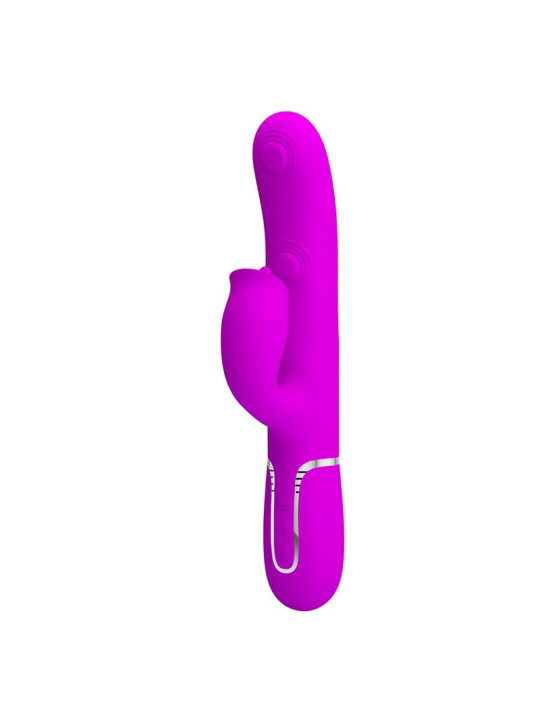 Gigi Vibrador con Licking y Thumping Fucsia