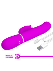 Gigi Vibrador con Licking y Thumping Fucsia