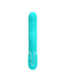Gigi Vibrador con Licking y Thumping Turquesa