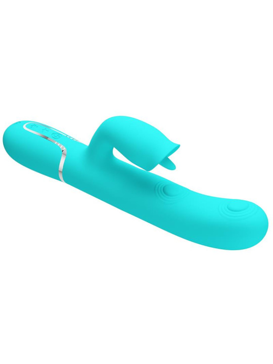 Gigi Vibrador con Licking y Thumping Turquesa