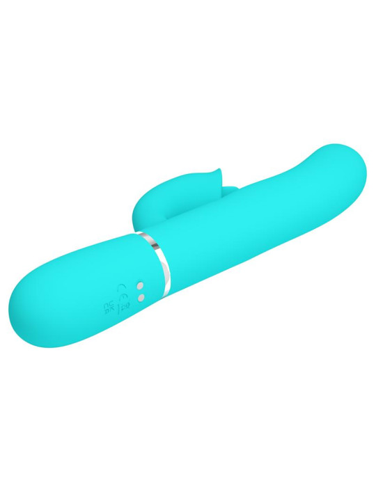 Gigi Vibrador con Licking y Thumping Turquesa