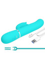 Gigi Vibrador con Licking y Thumping Turquesa
