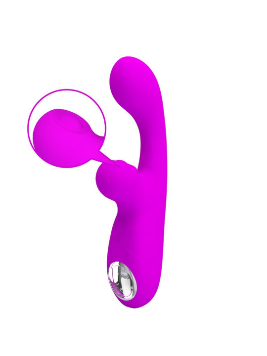 Skylar Conejito Vibrador y Thumping Fucsia