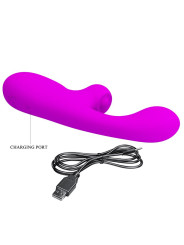 Skylar Conejito Vibrador y Thumping Fucsia