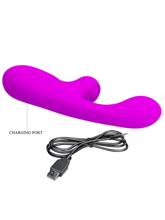 Skylar Conejito Vibrador y Thumping Fucsia