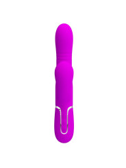 Mariana Vibrador 4en1 Silicona Fucsia