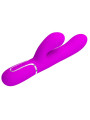 Mariana Vibrador 4en1 Silicona Fucsia