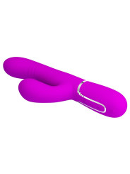 Mariana Vibrador 4en1 Silicona Fucsia