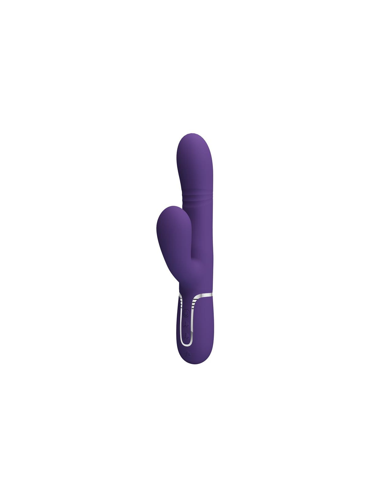 Mariana Vibrador 4 en 1 Silicona Morado