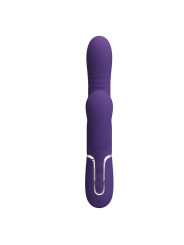 Mariana Vibrador 4 en 1 Silicona Morado