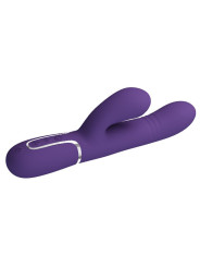 Mariana Vibrador 4 en 1 Silicona Morado