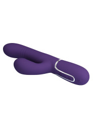 Mariana Vibrador 4 en 1 Silicona Morado