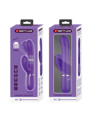 Mariana Vibrador 4 en 1 Silicona Morado